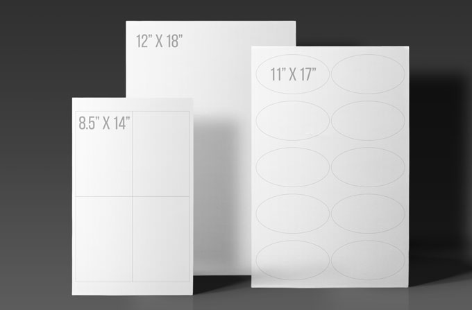 Click here to shop our selection of large format labels.